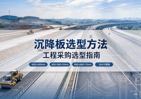 木兰沉降板选择方法